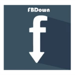 Logo of FBDown Facebook Video Downloader android Application 