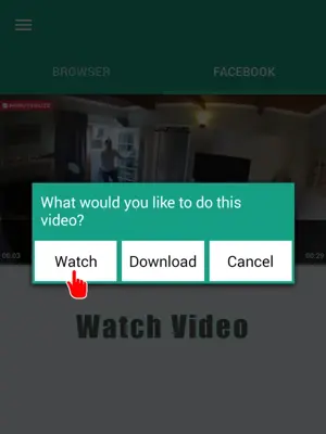 FBDown Facebook Video Downloader android App screenshot 1