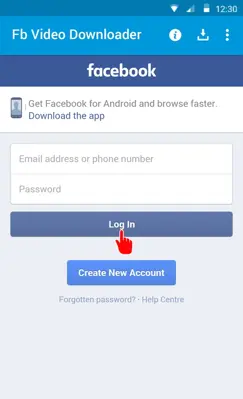 FBDown Facebook Video Downloader android App screenshot 3