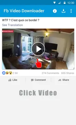 FBDown Facebook Video Downloader android App screenshot 4